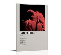 LINTEZHG French Exit Poster Peinture décorative sur toile Art mural pour salon, chambre à coucher, art mural, impression d'image moderne, décoration de salle familiale, 50 x 75 cm