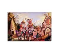 LINTEZHG Gravity Falls And The Owl House Poster peinture décorative sur toile pour salon, chambre à coucher, art mural, impression d'image moderne, décoration de salle familiale, 30 x 45 cm