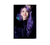 LINTEZHG Mamamoo Kpop Moonbyul Poster décoratif sur toile pour salon, chambre à coucher, art mural, impression photo, moderne, décoration de salle familiale, 30 x 45 cm