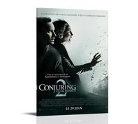 LINTEZHG The Conjuring 2 Poster d'art de film Peinture décorative sur toile pour salon, chambre à coucher, art mural, impression d'image moderne, décoration de salle familiale, 20 x 30 cm
