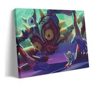 LINTEZHG Zelda Majora's Mask Art Poster Peinture décorative sur toile Art mural pour salon, chambre à coucher, art mural, impression d'image moderne, décoration de salle familiale, 20 x 30 cm