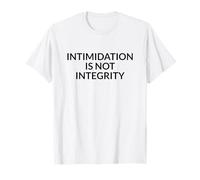 L'intimidation n'est Pas l'intégrité Déclaration audacieuse des Droits de l'électeur T-Shirt