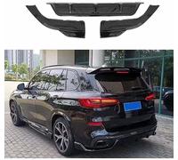 LINTINGLIHAI Voiture Diffuseur de Pare-Chocs Arrière pour BMW X5 G05 2018+, ABS Aileron Arrière Diffuseur Lèvre Châssis Séparateur Spoilers Accessoires