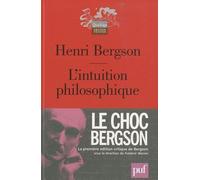 L'intuition Philosophique