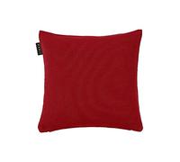 LINUM Pepper Housse de Coussin 40x40 cm, 100% Coton, Lavable en Machine, Rouge