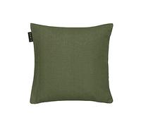 LINUM Pepper Housse de Coussin 40x40 cm, 100% Coton, Lavable en Machine, Vert Olive