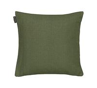 LINUM Pepper Housse de Coussin 50x50 cm, 100% Coton, Lavable en Machine, Vert Olive