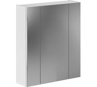 Linus armoir de salle de bain avec miroir 3 portes blanc.