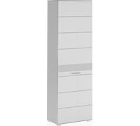 Linus armoire de rangement 1 portes blanche.
