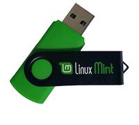 Linux Builder Apprenez à utiliser, Mint Cinnamon 21 Clé USB bootable 8 Go - Comprend un guide de réparation et d'installation du coffre (français non garanti)