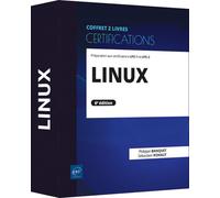 Linux - Coffret de 2 livres - Préparation aux certifications LPIC-1 et LPIC-2 (6e édition) - Sébastien Rohaut - Eni Editions - Coffret - Manuel