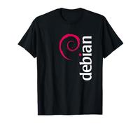 Linux Debian amoureux tee Spiral Logo Open Source OS T-Shirt