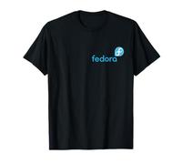 Linux Fedora New Tee Blue Logo Open Source Os T-Shirt