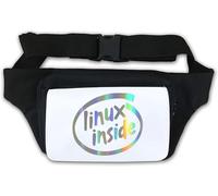 Linux Inside Sac banane Blanc