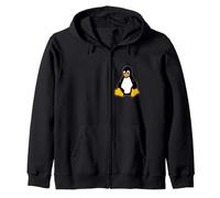 Linux Mascot Tux The Penguin Sweat à Capuche