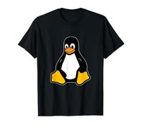 Linux Mascot Tux The Penguin T-Shirt Graphique avec Valeur