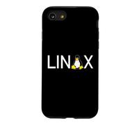 Linux Penguin Programmer Tux Nerd Coque pour iPhone SE (2020) / 7/8