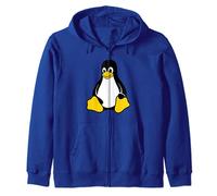 Linux Tux Pingouin Open Source Nerd Geek Sweat à Capuche