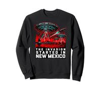 L'invasion a commencé au Nouveau-Mexique, UFO Cowboy Sweatshirt