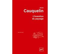 L'invention du paysage