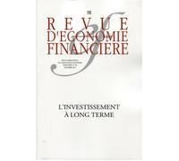 L'investissement à long terme N° 108 - Décembre 2012 - Edward Arkwright - Ass.economie Financiere - broché - Revue