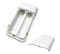 Linvimia 18650 Coque de protection pour batterie rechargeable avec couvercle amovible Installation facile pour 2 batteries 18650 Denial Solder Power Institution