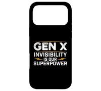 L'invisibilité de la génération X est Notre Superpuissance - Génération X Gen Xer Coque pour iPhone 17 Pro Max