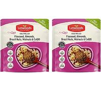 Linwoods Graines de lin, amandes, noix du Brésil, noix et co-q10 360 g (lot de 2)