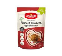Linwoods Graines de lin moulues Chia Pomme et Cannelle 200 g