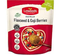 LINWOODS Lot de 2 graines de lin bio séchées au soleil
