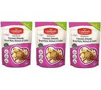 LINWOODS Lot de 3 amandes moulues aux graines de lin et noix du Brésil Q10 200 g