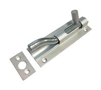 Linx Barrel Bolt Necked 100mm x 32mm (4 po x 1 1/4 de pouce) Satin aluminium anodisé Paquet de 12