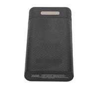 linxiaojix 8x18650 DIY Power Bank, Smart Power Bank Case avec écran LCD Micro et Port d'entrée de Type C pour la Plupart des téléphones Portables