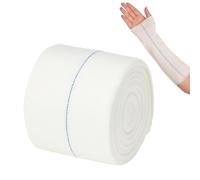 LINXIU Bandage de compression élastique en forme de tube - Pour bras, genoux, jambes - 7,5 cm x 5 m