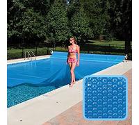Linxor - Bâche à bulles sur mesure pour piscine - 300 microns - Bleu