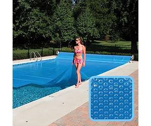 Linxor - Bâche à Bulles, Couverture Solaire découpable pour Piscine enterrée ou Hors Sol - 3 x 15 m - 300 microns - Bleu - Plusieurs Tailles Disponibles