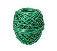 Linxor - Bobine de Lien de tuteurage, Tube Creux antigel en PVC, pour Plantes et arbustes d'intérieur ou extérieur - Diam 3,5 mm x 150 m - Vert