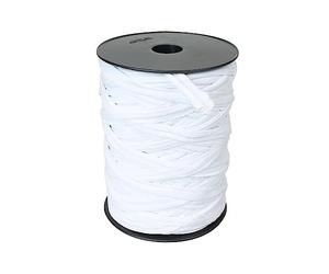 Linxor - Bobine de Lien en Lycra avec mandrin - 150 m - Blanc