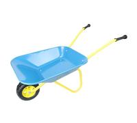 Linxor – Brouette pour enfant en métal – Bleu et jaune