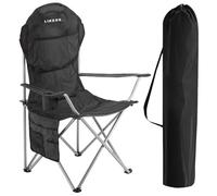 Linxor - Chaise de Camping Pliable, siège de Plage, de pêche Portable avec Sac de Transport - Plusieurs Coloris
