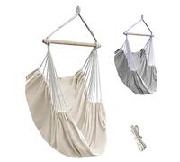 Linxor - Chaise hamac Suspendue avec système d'attaches - Plusieurs Coloris Disponibles