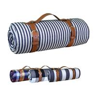 Linxor - Couverture de Pique-Nique, Tapis, Nappe imperméable - 200 x 200 cm - Plusieurs Coloris