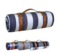 Linxor - Couverture de Pique-Nique, Tapis, Nappe imperméable - 200 x 200 cm - Plusieurs Coloris