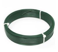 Linxor - Fil d'attache en Acier galvanisé plastifié pour Grillage ou Autre - 50 m x 1.3mm Ø - Vert