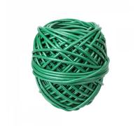 Linxor France ® Bobine de lien tube creux antigel en PVC - Diam 4,5 mm x 100 m - Vert