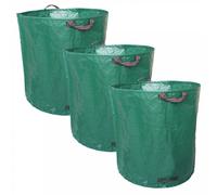 Linxor France ® Lot de 3 sacs de déchets 500L en PP 150g/m² autoportants