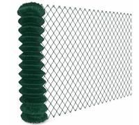 Grillage simple torsion plastifié pour clôture de jardin - 20 m x 1.8 m - Maille 5 x 5 cm - Diam 2.1 mm - Vert - Linxor