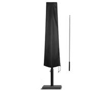 Linxor - Housse De Protection Imperméable Et Anti-Uv Pour Parasol - Noir - 190 X 30 - 50 Cm Noir