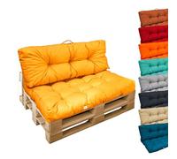 Linxor – Kit de coussins capitonnés pour palette – Plusieurs coloris