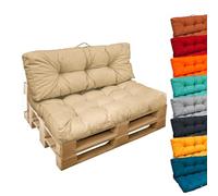 Linxor - Kit de Coussins pour Palette capitonnés - Plusieurs Coloris